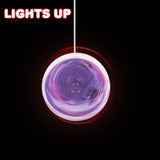 2.25" Light-Up Hyperactive Yoyo – LED Glowing, High-Speed Fun for All Skill Levels