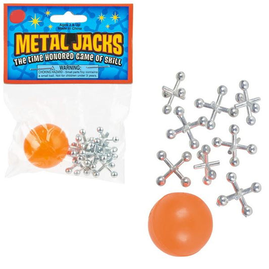 Metal Jacks with Ball (Sold by DZ)