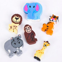 Zoo Animals Erasers kids toys (144 pieces=$5.99)