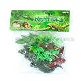 Mini Lizards Reptiles Toy Set For Kids - Assorted Bulk