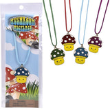 Mushroom Necklace For Kids In Bulk - Assorted