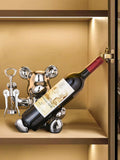 Accessible Luxury High-End Violent Bear Wine Rack Wine Cabinet Decoration Home Living Room TV Cabinet Sideboard Cabinet Decoration