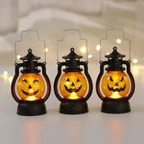 Halloween Pumpkin Lantern Children Satchel Kindergarten Performance LED Luminous Ornaments Atmosphere Scene Layout Decoration