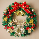 Door Hanging 50cm Encrypted Rattan Christmas Decorations