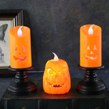 New Style Halloween Pumpkin Lamp LED Luminous Decoration Pumpkin Lamp Bar Secret Room Halloween Decoration Props