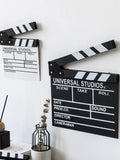 1707BA Wooden Film Writable Director Minimalist Ornaments