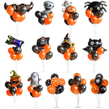 Halloween Decoration Props Bar Haunted House Mall Counter Scene Decoration Pumpkin Bat Balloon Table Drifting