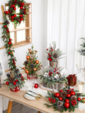 Christmas Decorations New Arrival Desktop Mini Christmas Tree Decorative Crafts Living Room Decoration Scene Layout