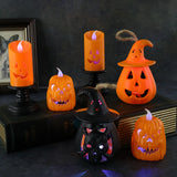 New Style Halloween Pumpkin Lamp LED Luminous Decoration Pumpkin Lamp Bar Secret Room Halloween Decoration Props