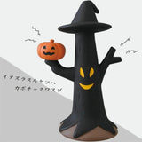 Zakka Pumpkin Deadwood Tree Ghost Halloween Scene Decoration Tide Play Resin Toy Desktop Gift Small Ornaments