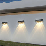 2808BA Luminous Door Plate Courtyard Terrace Outdoor Wall Lamp