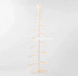 Target Christmas Tree Lamp Xiaohongshu Same Style DIY Assembly Bedroom Decoration Spiral Tree Light Birthday Ambience Light