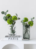 Fake/Artificial Flower Decoration Green Dianthus Indoor Living Room Decoration Accessible Luxury High-Grade Bouquet Accessories Photo Prop Decorations