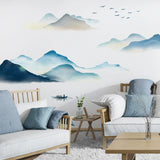 2907BA Self-Adhesive Landscape Painting Bedroom Room Decorating Wallpaper