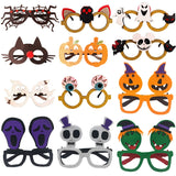 0709BA New Halloween Glasses Funny Skull Pumpkin Ghost Festival Party Photo Prop Party Atmosphere Decoration Supplies