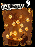 2907BA Pumpkin Lamp Halloween Decoration Scene Theme Layout Lighting Chain Luminous Ornament Ornaments Front Desk Shop Decoration Pendant