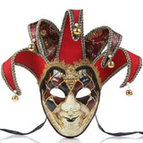 Creative Clown Mask Halloween Horror Fashion Atmosphere Decor Face Mask Decoration Party Watch Show Christmas