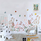 2907BA Warm Wall Flower Wall Stickers Living Room TV Wall Waterproof Background Stickers Bedroom Decorative Sticker Wallpaper Self-Adhesive