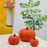 Pastoral Handmade Wool Felt Pumpkin Desktop Decoration Halloween Creative Scene Matching Photography Home Ornament Furnishing