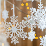 Hromeo Acrylic Snowflake Ceiling Decoration Christmas