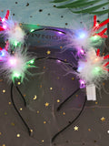 TA1510 Christmas Flashing Light Concert Props Antlers