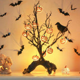 Halloween Decorations Bar Ghost Tree Pumpkin Lamp Kindergarten Board Lighting Ornaments Ghost Lamp Scene Setting Props