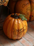 Pastoral American Country Harvest Pumpkin Decorative Creative Art Halloween Home Atmosphere Window Living Room Ornaments