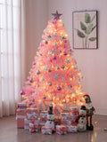 1.5/1.8 M Pink Christmas Tree Set For Home Cherry Blossom Gradient Christmas Decoration Ins Style TikTok Red Tree