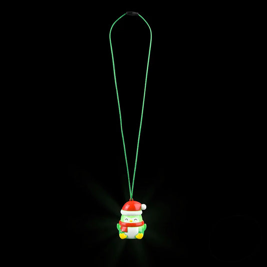 Christmas Light-Up Penguin Necklace- {Sold By Dozen= $28.99}