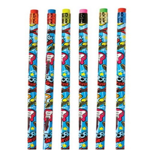 Rock Star  Pencils kids toys (Sold by DZ)