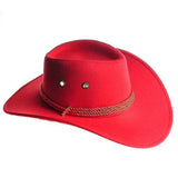 Wholesale Stylish Classic Rolled Western Cowboy Hat For  Men's