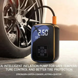 Car Air Pump Electric Inflator Compressor Portable Cars Gas Pumps Wireless Intelligent Digital Display Tire Gases Machines
