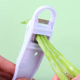 1007GG Green Bean Slicer Cutter Cut Fruit Vegetable Stringer Peeler Remover for Easy Kitchen Gadgets Kitchen Accessories