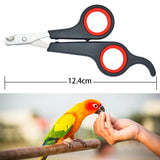 1009GP Pet Nail Clippers Cutter Parrot Nail Trimmer Scissors for Dogs Cats Birds Guinea Pig Animal Claws Paw Cutter Bird Parrot Shear