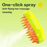 Cat Dog Steamy Brush Steam Brush Electric Sprayer for Massage Pet Grooming tool Shedding 3 in 1 Electric Sprays Massage Combs