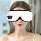 6D Eye Massage Instrument Smart Airbag Vibration Eye Care Hot Compress Bluetooth Eye Massager Glasses Fatigue Pouch & Wrinkle