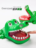 Internet Celebrity Kids Bite Finger Crocodile Teeth Shark Tooth Extraction Bite Decompression Artifact Hand-Biting Trick Tik Tok Toys