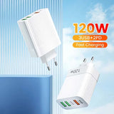 Xiaomi 120W Fast Charging Type C Charger Multi Ports