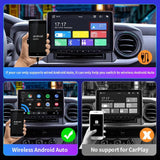 EKIY NEW Mini Carplay Wireless for Toyota Mazda Nissan Camry Suzuki Subaru Citroen Audi Mercedes Kia Ford Opel IOS15 Spotify BT