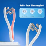 Beauty Face Massager Roller Y Shape Facial Lifting Device V Face Double Chin Remover Face Care Shape Belt Skin Care Massage Tool