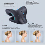 Cervical Traction Pillow for Neck Pain Relief and Muscle Relaxation Professional Neck Massager for Relaxing and Soothing Fatigue