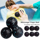 Fitness Body Fascia Exercise Relieve Pain Yoga Ball EPP Lacrosse Myofascia Ball Peanut Massage Ball High Density Lightweight
