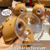 Capybara Squeeze Pendant Toy – Cute Backpack Charm