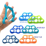 Silicon Finger Hand Joints Massager Rehabilitation Physiotherapy Relax Finger Massager Blood Circulation Massager Trainer Tool