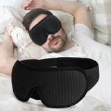 3D Sleep Mask Travel Rest Eye mask  Sleeping Mask Block Out LightAid Cover Pad Soft Blindfold Relax Massager Beauty Better Tools
