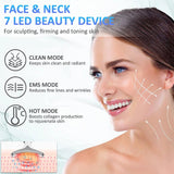Dropshipping Facial Massager Neck Facial Beauty Device Lifting Tighten Skin Care Tool