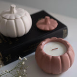 1009BA Halloween Series Pumpkin Storage Box Silicone Mold Plaster Candle Holder Jar Making Silicone Mould Handmade Flowerpot Resin