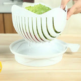 1007GG Chopper Vegetable Salad Cutter Cutting Bowl Vegetable Slices Cut Fruit for Kitchen Tools Accessories Gadgets Kitchen Items