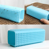 2808GP Bathroom Pet Dog Cat Bath Massage  Brush Soft Safety Silicone Pet Accessories For Dogs Cats Tools Cleaning Depilatory Brush