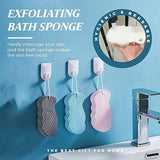 1PC 3D Children's Bath Sponge Body Peeling Dead Skin Exfoliating Massager Cleaning Bath Brush Exfoliating